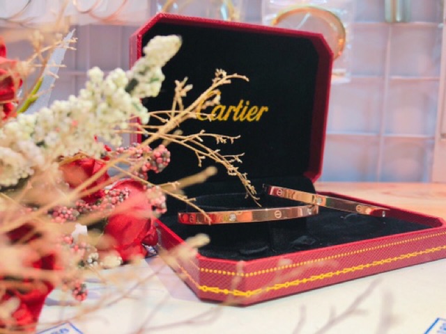 Vòng catier love full box bảng mỏng