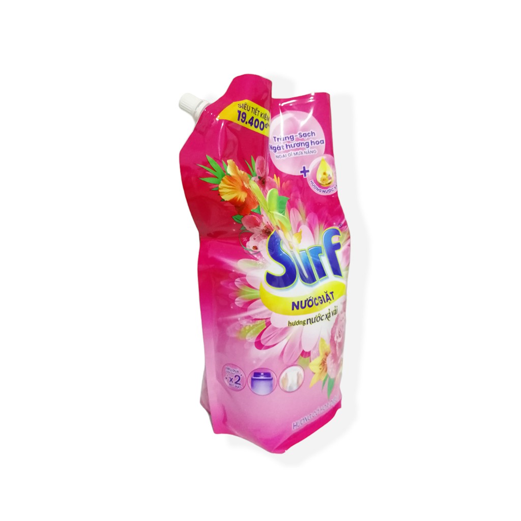 Nước Giặt Surf 3,5kg Cho Máy Giặt Cửa Trên Và Giặt Tay Hương Tự Chọn