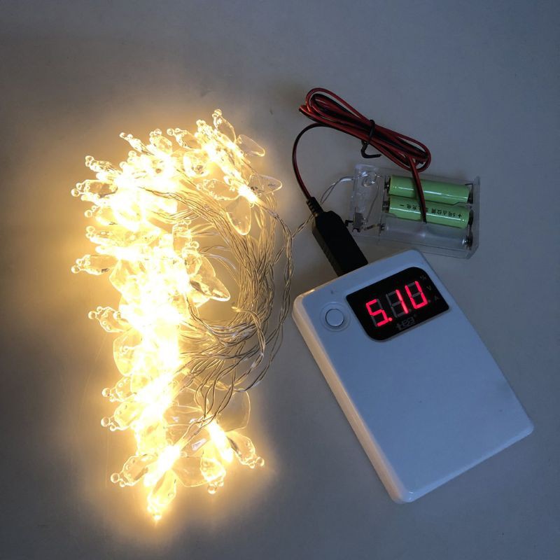 Dây Cáp Nguồn Đầu Usb 1 Ra 4 Pin Aa Lr6 Aa Dài 2m Cho Đồng Hồ / Đồng Hồ