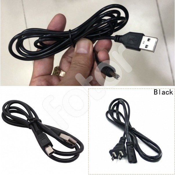 CÁP SẠC LOA KÉO, THIẾT BỊ ĐIỆN TỬ ĐẦU TRÒN - V3 - SỐ 8 DÀI 1m8 [HCM]