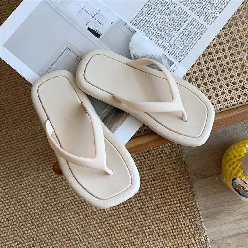 Dép xỏ ngón nữ sandal quai chéo đi biển đi học TANDA XN002