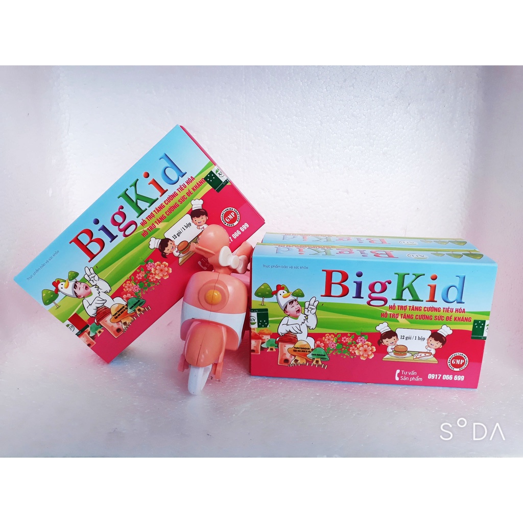 Siro BIGKID, hỗ trợ tăng cường tiêu hóa, giúp ăn ngon; tăng cường sức đề kháng cho trẻ
