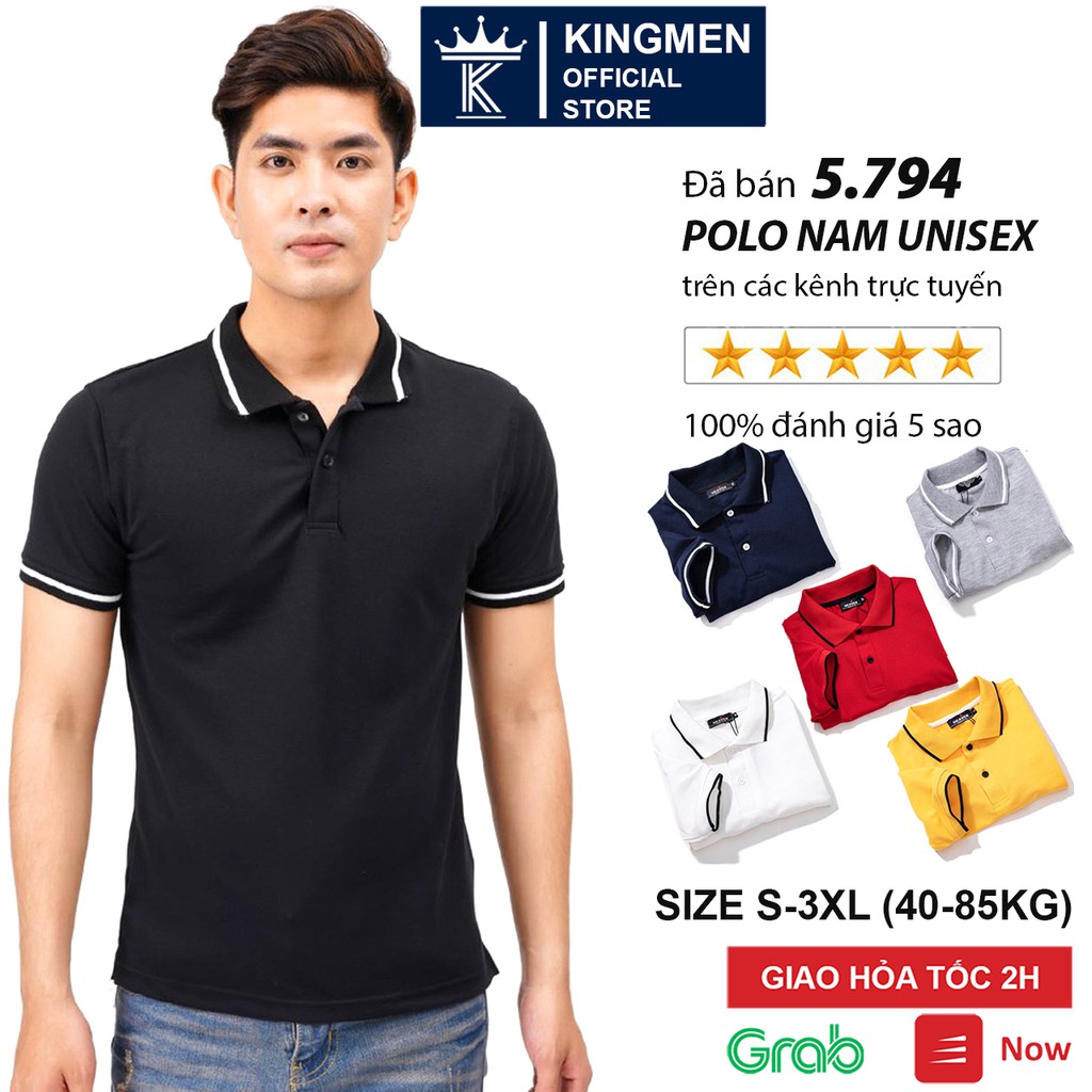 Áo Polo nữ nam unisex có cổ đẹp Hamino ngắn tay chất vải thun cotton co giãn cao cấp E2