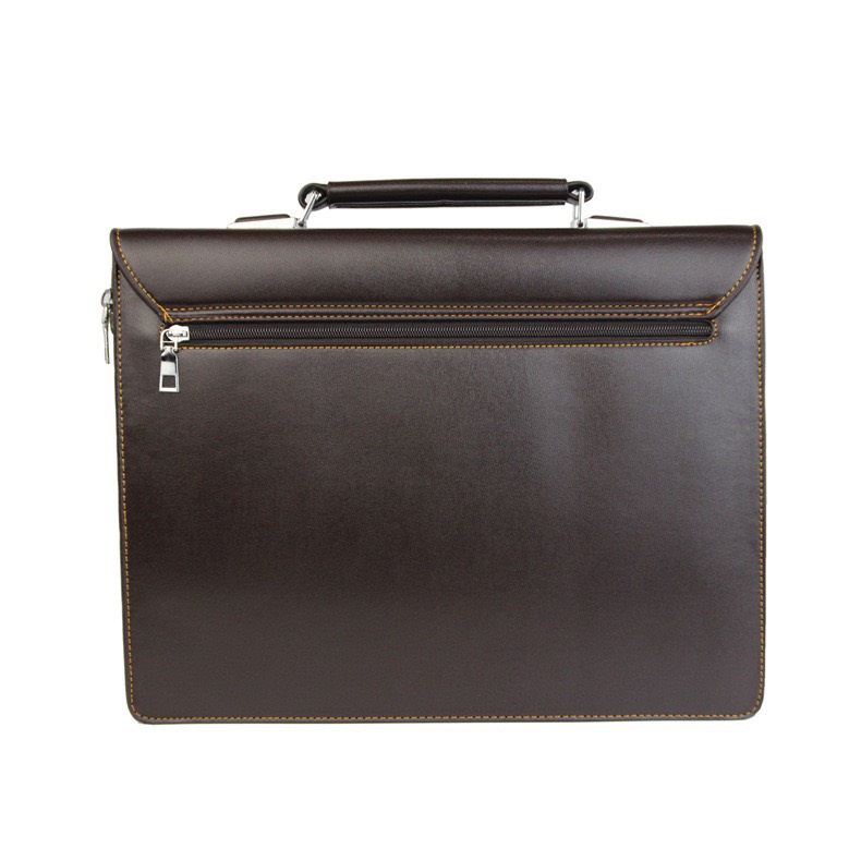 Túi xách cặp da đựng laptop hồ sơ công sở T26 40x30x7.5cm (Da bò - Đen) | BigBuy360 - bigbuy360.vn