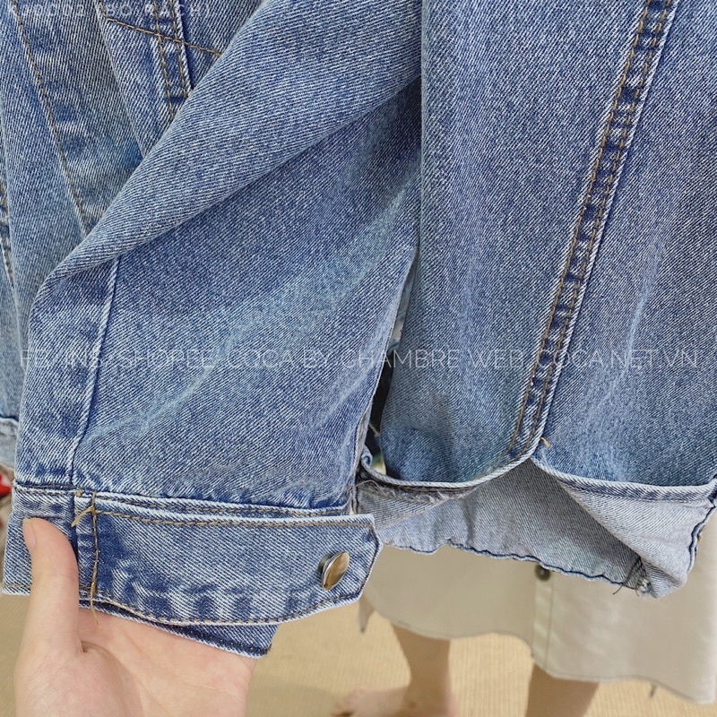 [KJ0002] SERI áo khoác bò DENIM form rộng hot 2021 (Có sẵn/ảnh thật)