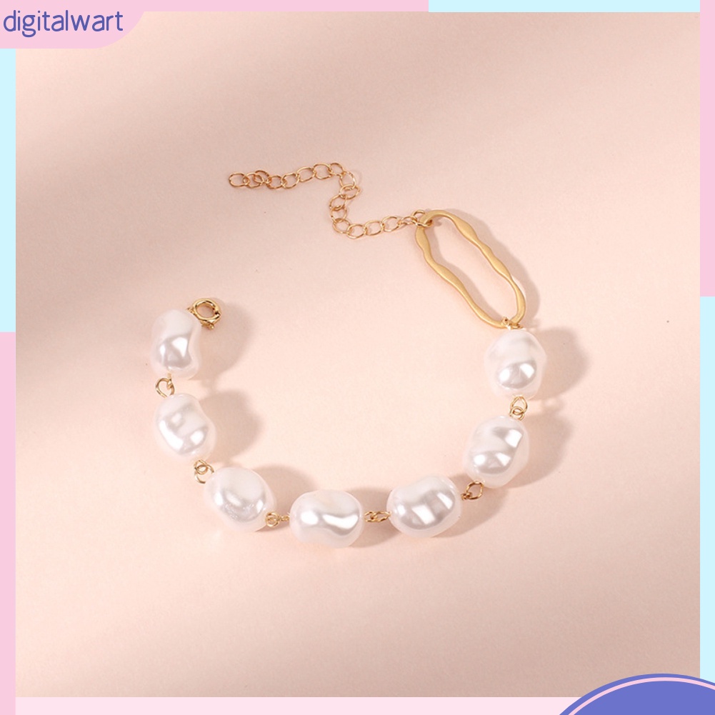 Vòng Tay Đính Hạt Ngọc Trai Giả Thời Trang Nữ Tính