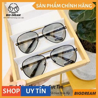 Kính mát nam cao cấp tròng kính đổi màu khi đi ra nắng, đổi màu theo nhiệt độ - Mắt kính chống tia UV kiểu mới JJMER768