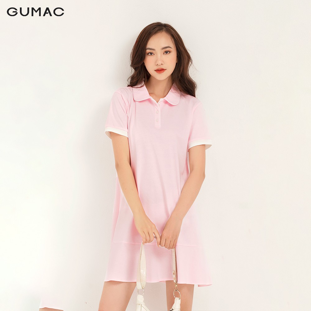 Đầm suông nữ GUMAC đuôi cá đủ màu đủ size, phong cách trẻ trung năng động DB1113 | BigBuy360 - bigbuy360.vn
