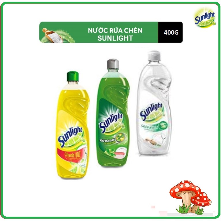 Nước Rửa Chén SUNLIGHT Chai 400g