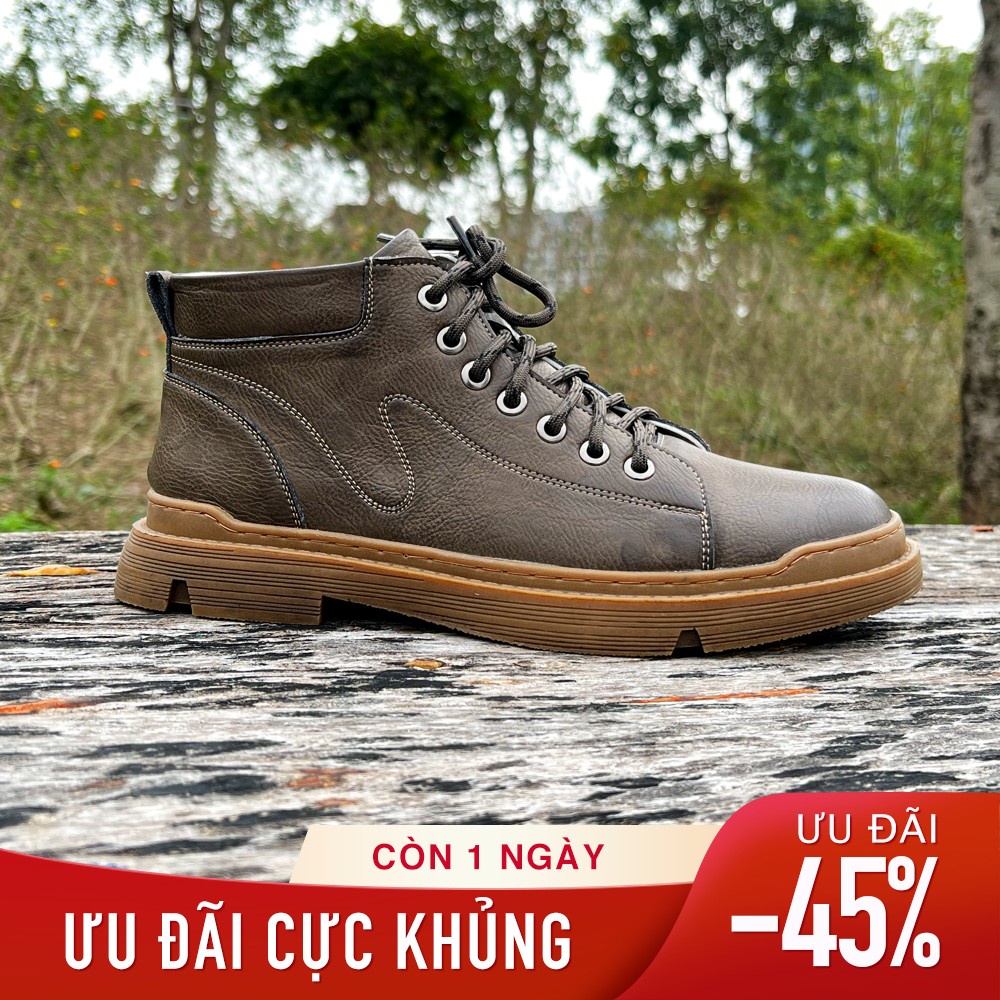 Giày da cao cấp ,giày cao cổ ,giày LexShoes,giày bảo hành da 2 năm ,đế cao su ,giày trẻ LEXSHOES18