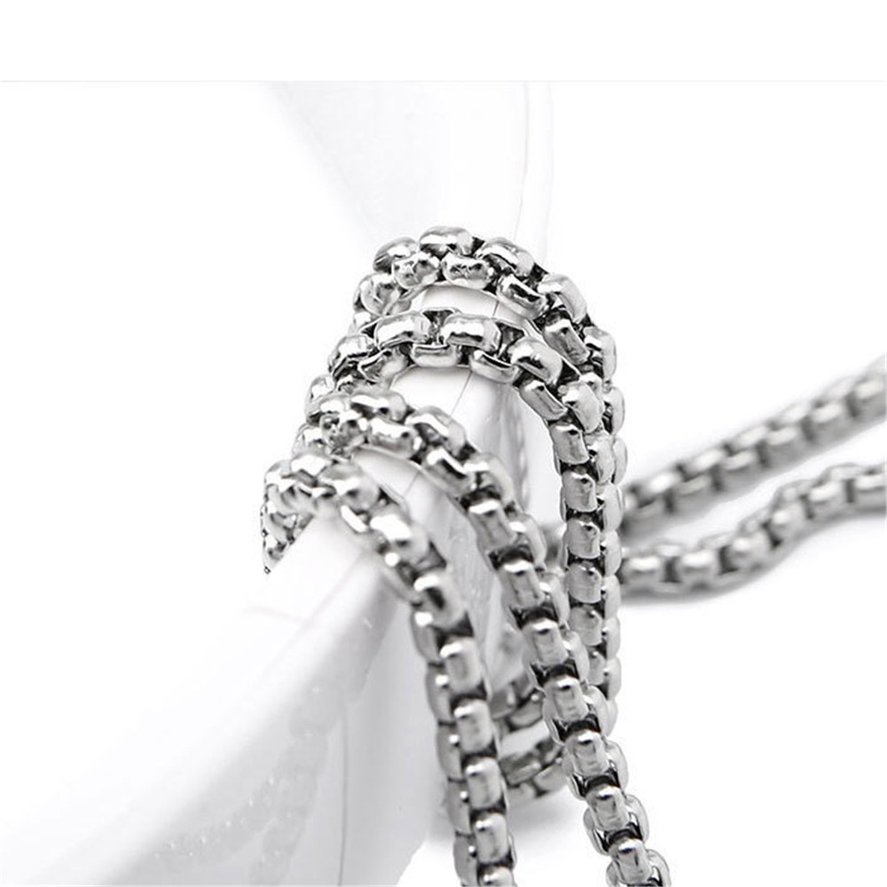 Vòng cổ Thép Titan Mặt Hình Khủng Long Phong Cách Hip Hop Thời Trang Hàn Quốc