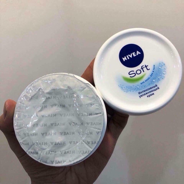 [Xả Hàng ] Dưỡng ẩm Nivea Soft Nga chính hãng ( hàng đủ bill)