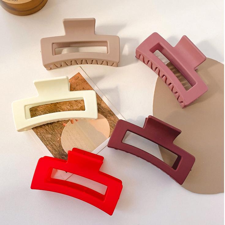 Kẹp tóc hình cá mập bằng Acrylic thời trang thu đông Hàn Quốc cho nữ