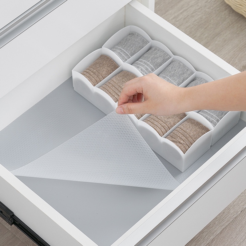 [Mã LIFEHLSALE2 giảm 10% đơn 0Đ] Tấm lót ngăn kéo tủ lạnh,tủ bếp Chống thấm dễ dàng lau rửa đa năng - Gu Decor Wooden