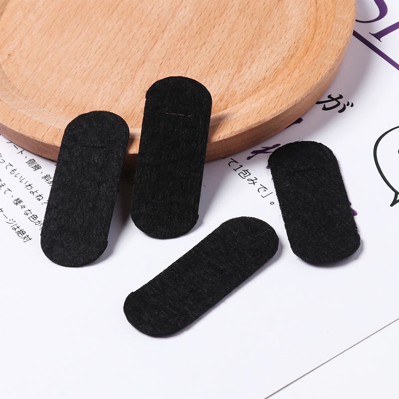 Phôi vải nỉ cắt sẵn lót kẹp tóc handmade - Túi 05 cái