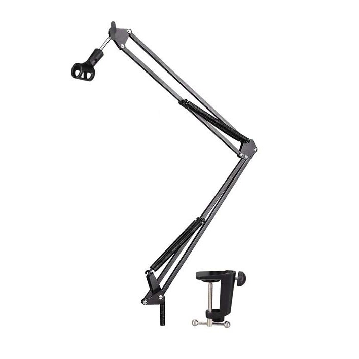 Chân đế kẹp bàn gắn micro thu âm