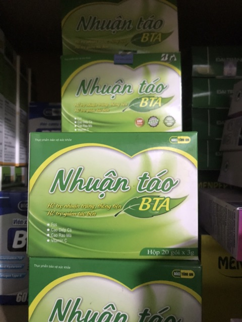 Nhuận Táo BTA- Hỗ trợ nhuận tràng, giảm táo bón ở trẻ hộp 20 gói