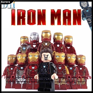 Bộ lắp ghép lego nhân vật iron man mark85 war