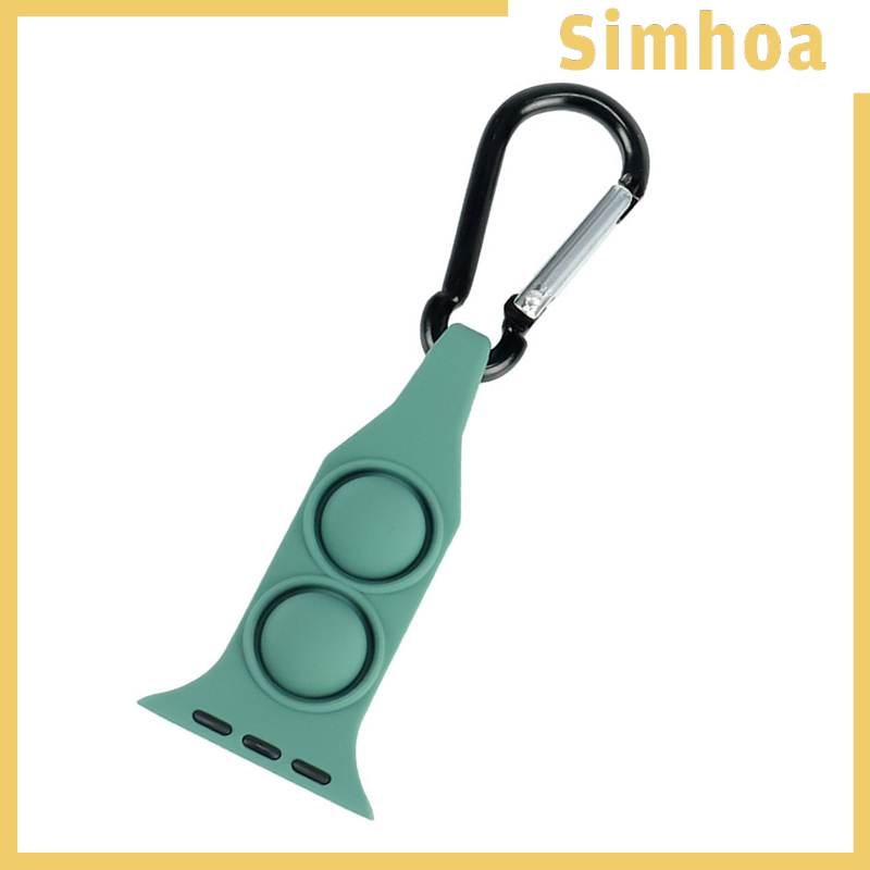 [SIMHOA]Nurse Carabiner Silicone Band Strap Fits for iWatch