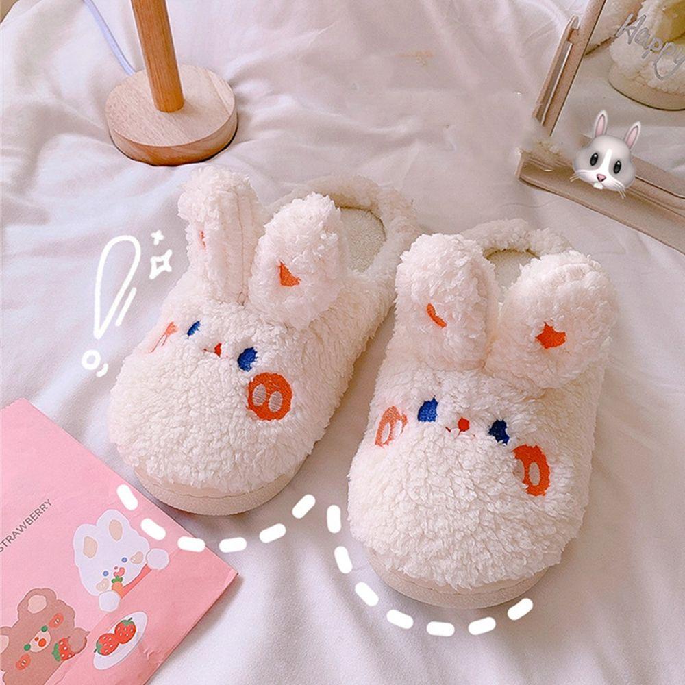 .Dép Bông Đi Trong Nhà Mềm Mại Hình Chú Gấu Đáng Yêu