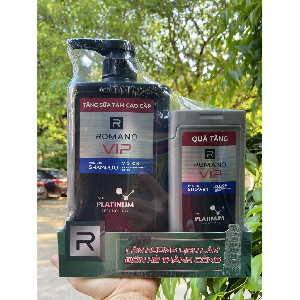 DẦU GỘI NƯỚC HOA CAO CẤP ROMANO VIP PASSION 650ml