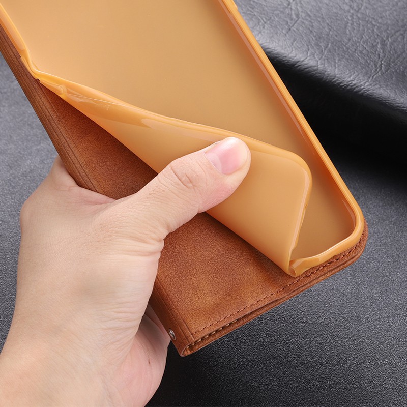 Bao da điện thoại dạng ví nắp lật từ tính cho iPhone 11 Pro MAX iP 11 Pro XSmax XR XS iP SE 2020 7/8 Plus | BigBuy360 - bigbuy360.vn