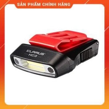 [BẢN MỚI NHẤT] [HÀNG NHẬP KHẨU] KLARUS HC3 - Đèn pin và đèn sạc đội đầu đeo đầu cảm biến chuyển động mini 100lm pin sạc