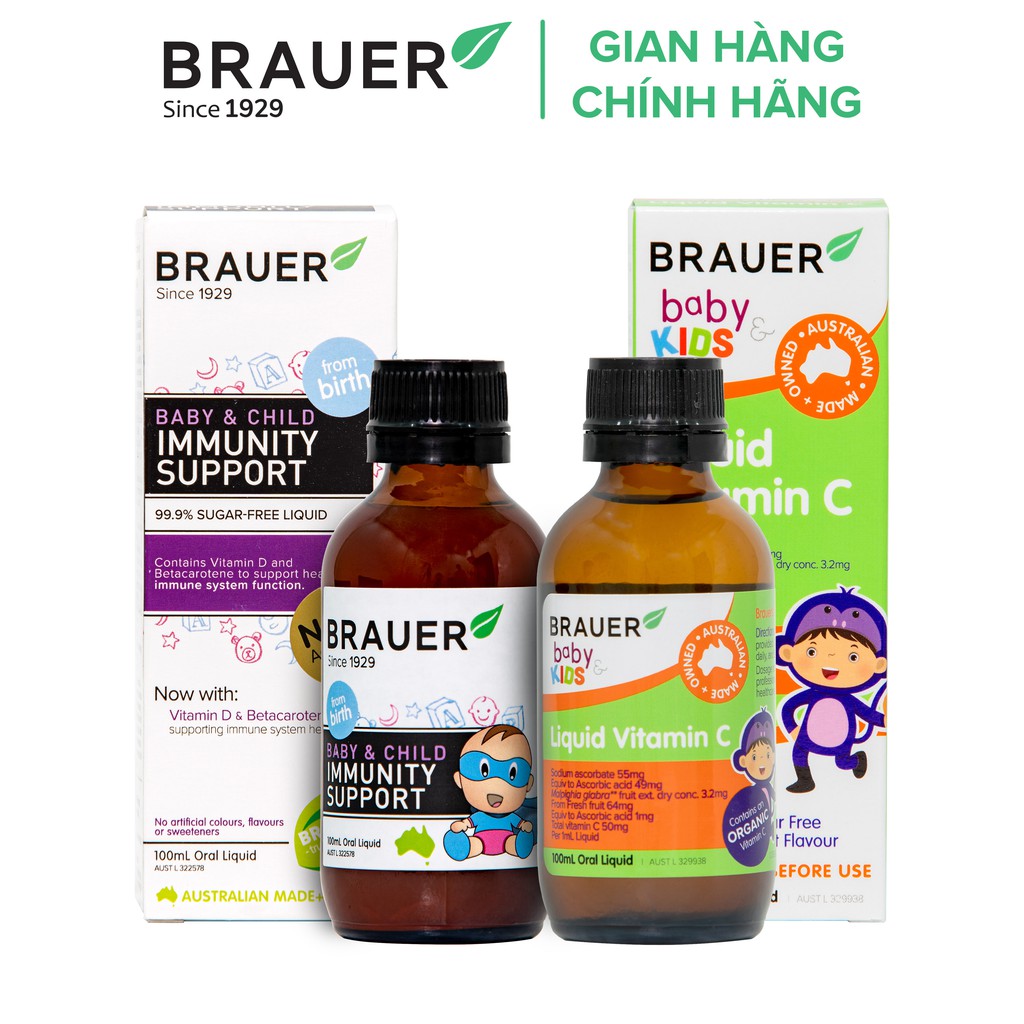 Brauer Baby Kids Tăng đề kháng cho trẻ từ 1 tuổi trở lên