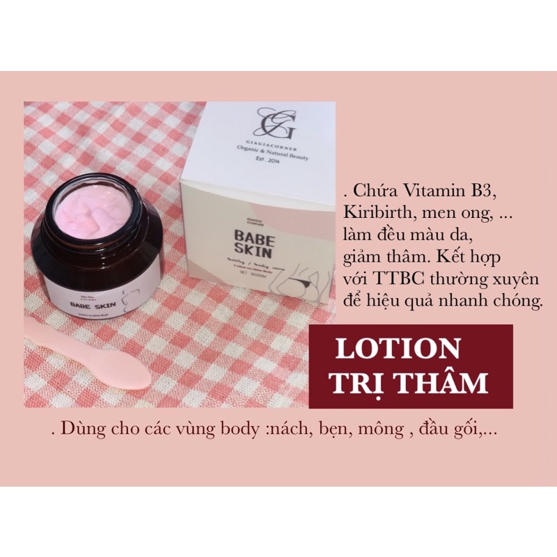 Lotion Sạch Thâm Body