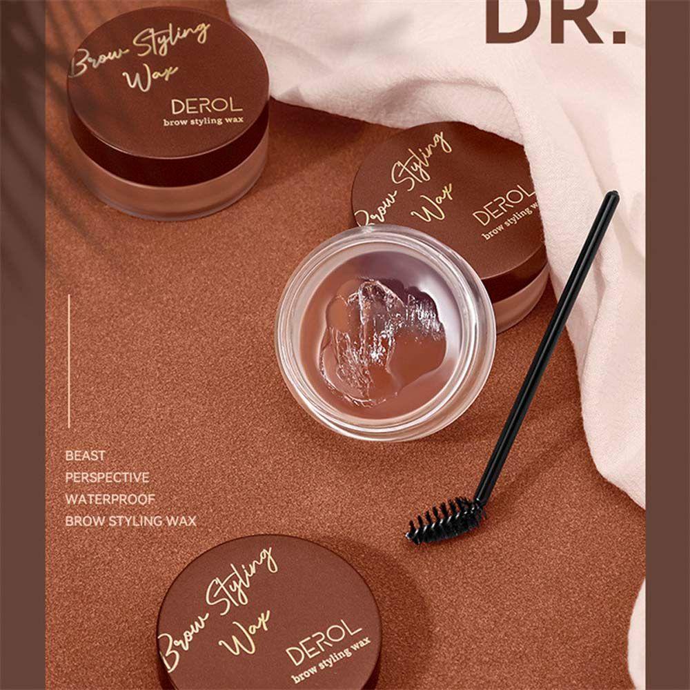 Sáp Định Hình Lông Mày 3D Trong Suốt Kèm Cọ Tiện Dụng