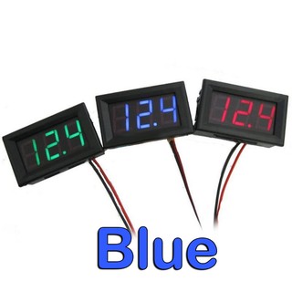  Đồng hồ đo áp DC 5.0-120V - Blue