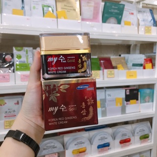 KEM SÂM MY JIN GOLD KOREA RED GINSENG WHITE CREAM