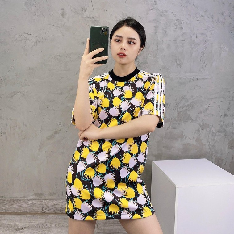 ⚡️ Váy dáng xuông ADIDAS Graphic - Multicolor XUẤT DƯ FULL TEM TAG CODE