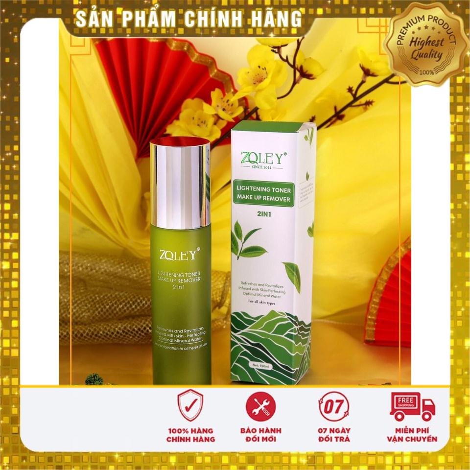 NƯỚC HOA HỒNG NƯỚC TẨY TRANG CHO LÀN DA TƯƠI MỚI VỚI TONER TRÀ XANH ZOLEY