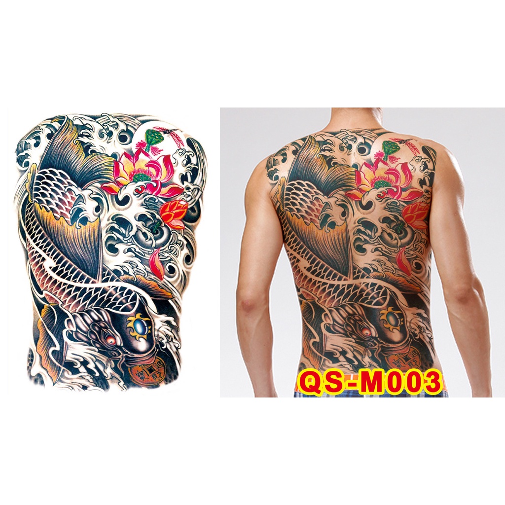 Hình Xăm Kín Lưng Đẹp