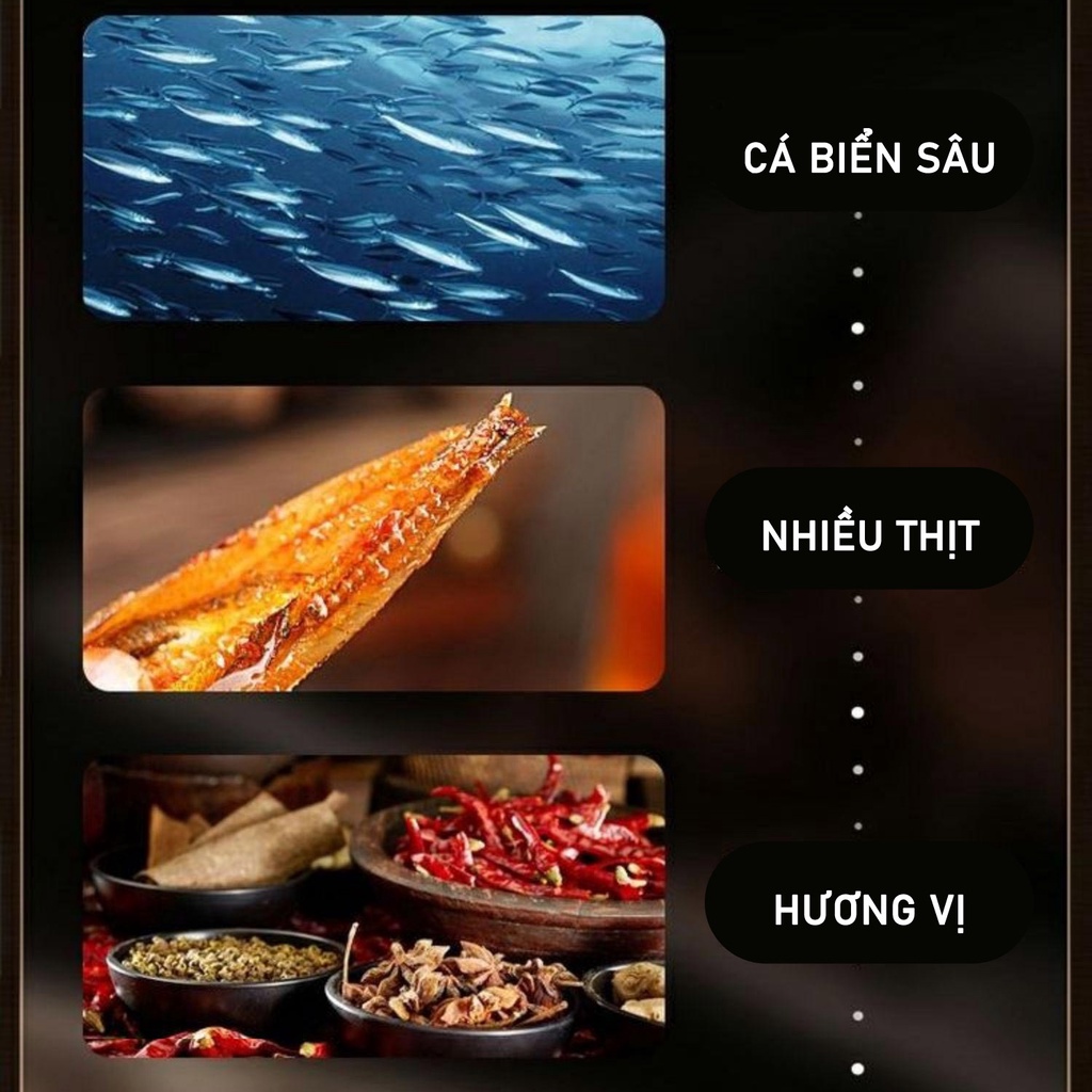Cá cay Trung Quốc, đồ ăn vặt Tứ Xuyên, hộp 20 gói vị ngon tuyệt