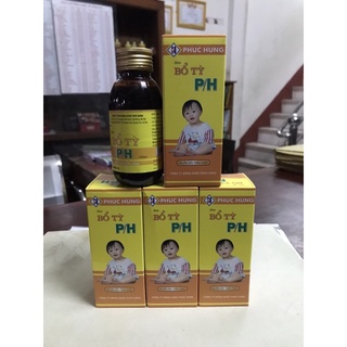 Combo 2 Chai Sirô Ăn Ngon Bổ Tỳ P/H, 100 ml, Giúp Trẻ Tăng Cân, Hay ăn, Chóng lớn