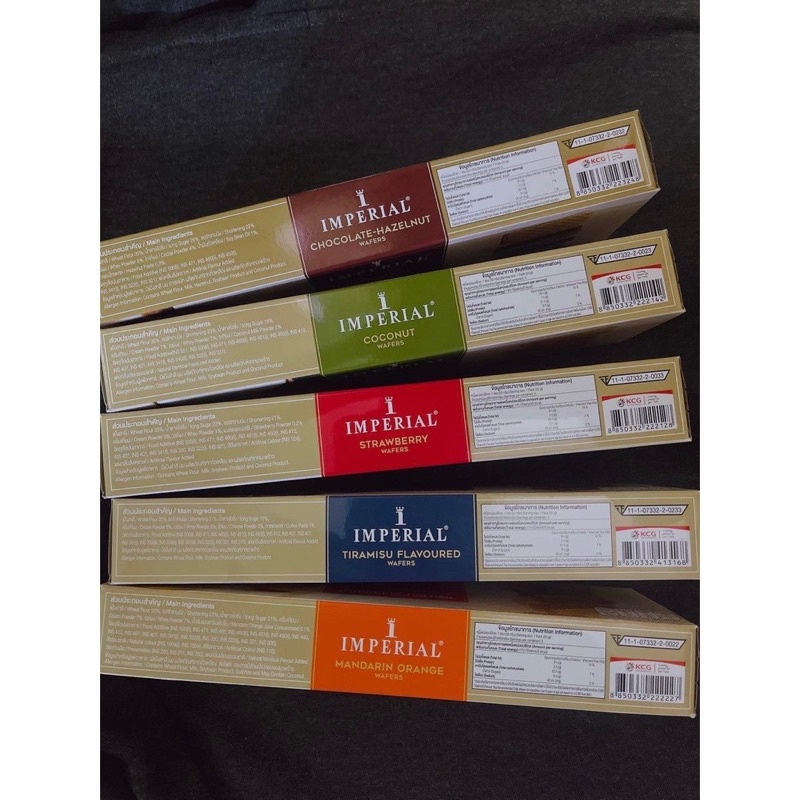 Bánh Kem Xốp Imperial Các Vị Thái Lan 100g