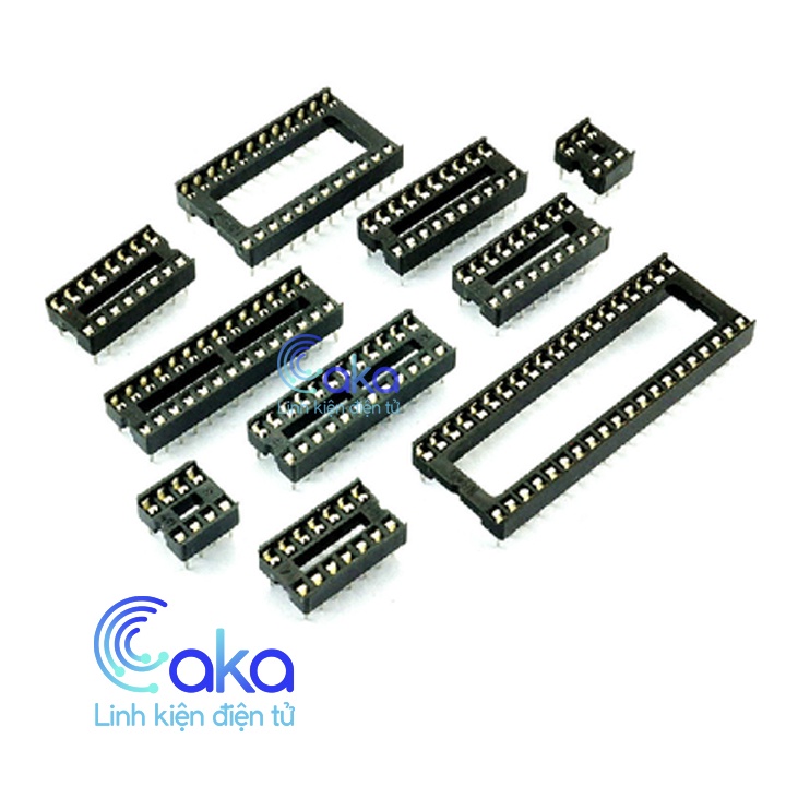 Đế IC 8P/14P/16P/18P/20P/24P/28P/32P/40P các loại