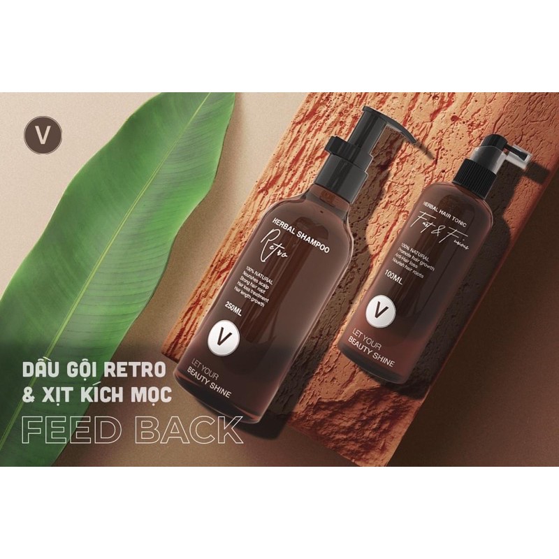 Combo ngăn rụng kích mọc tóc Vyvy Hair Care