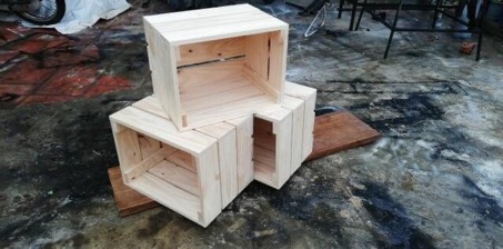 HỘP GỖ PALLET TRANG TRÍ