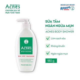 Acnes Body Shower - Sữa tắm ngăn ngừa mụn 180g