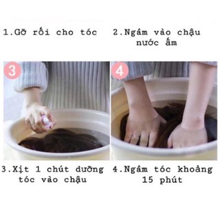 Chai dưỡng tóc giả