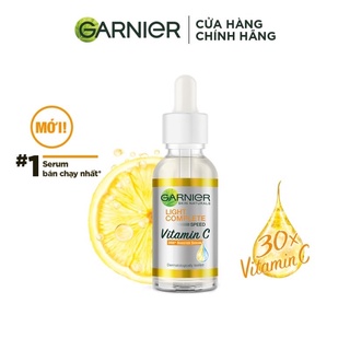 Tinh Chất Sáng Da Mờ Thâm Garnier Light Complete Vitamin C Booster Serum 30ml