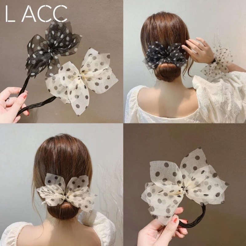 Cuốn tóc nơ - Thu hút mọi ánh nhìn nhờ phong cách tiểu thơ sang trọng, đẹp nhẹ nhàng