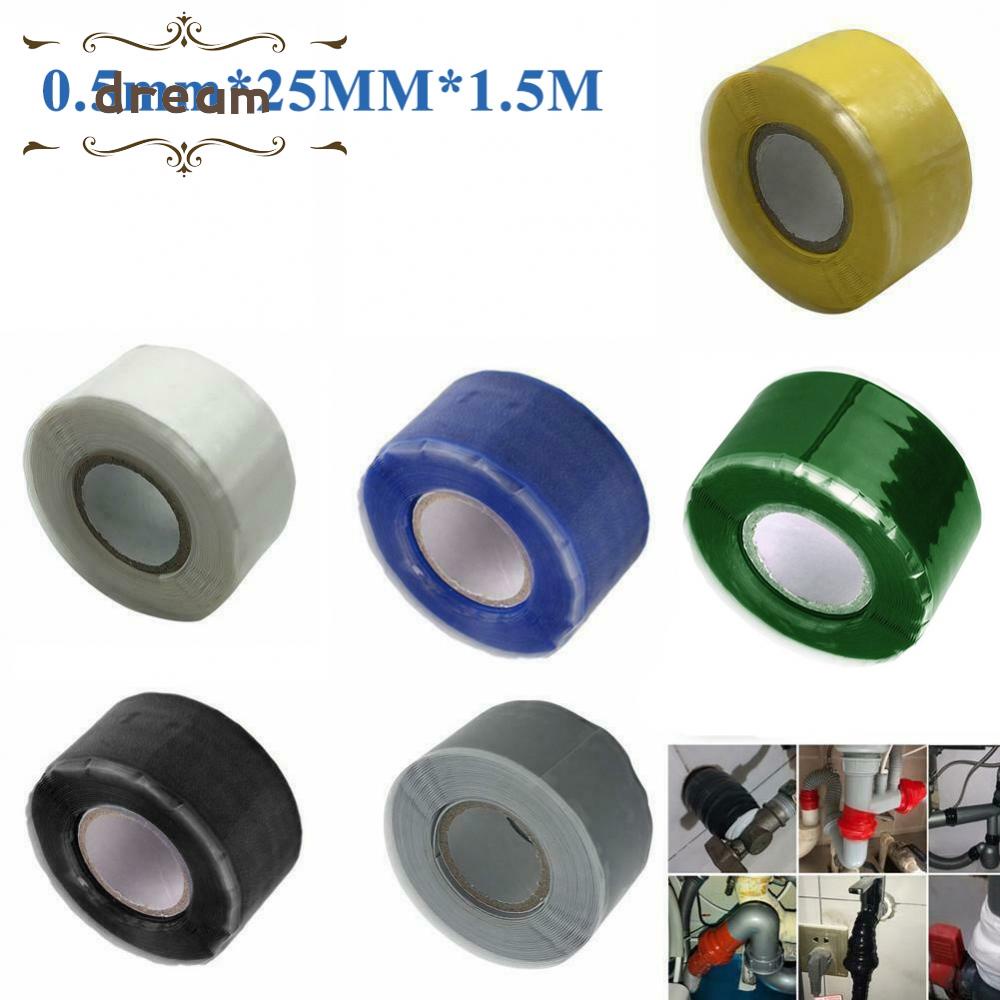 【DREAMLIFE】Repair Tape DIY Repairs Leak Fix Pipe Repair Hose Silicone Tape Fusing