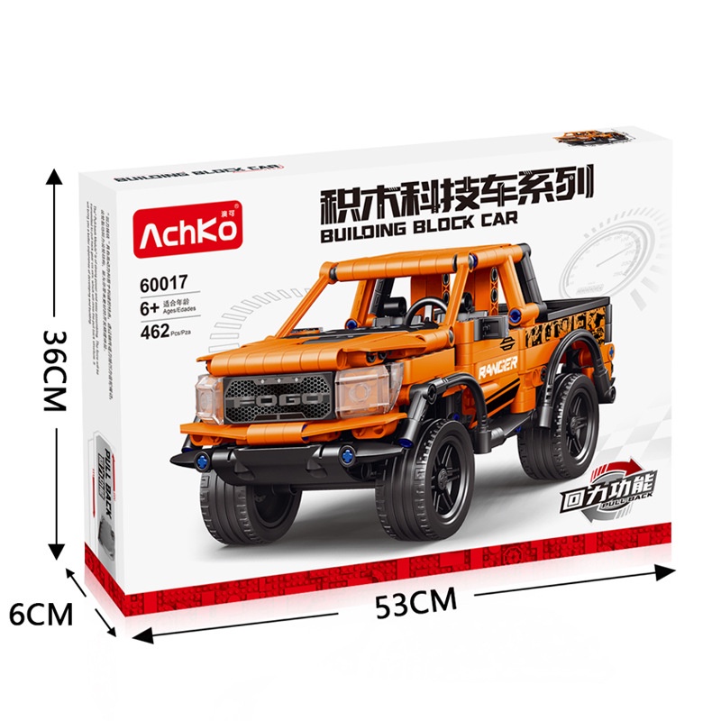 Mô hình lắp ráp khối xây dựng lego xe bán tải