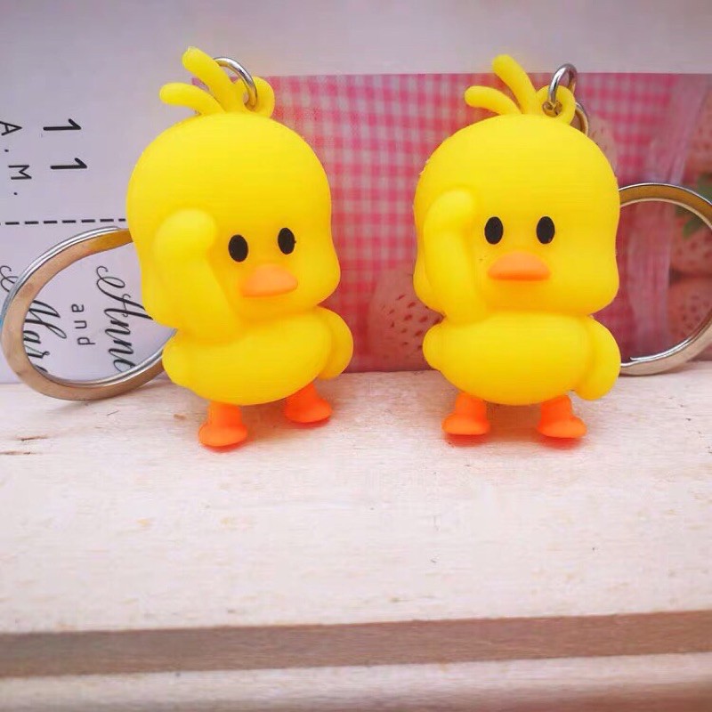 Combo 2 Móc Khoá Vịt nhựa hoặc bất kỳ đeo balo cực Cute!