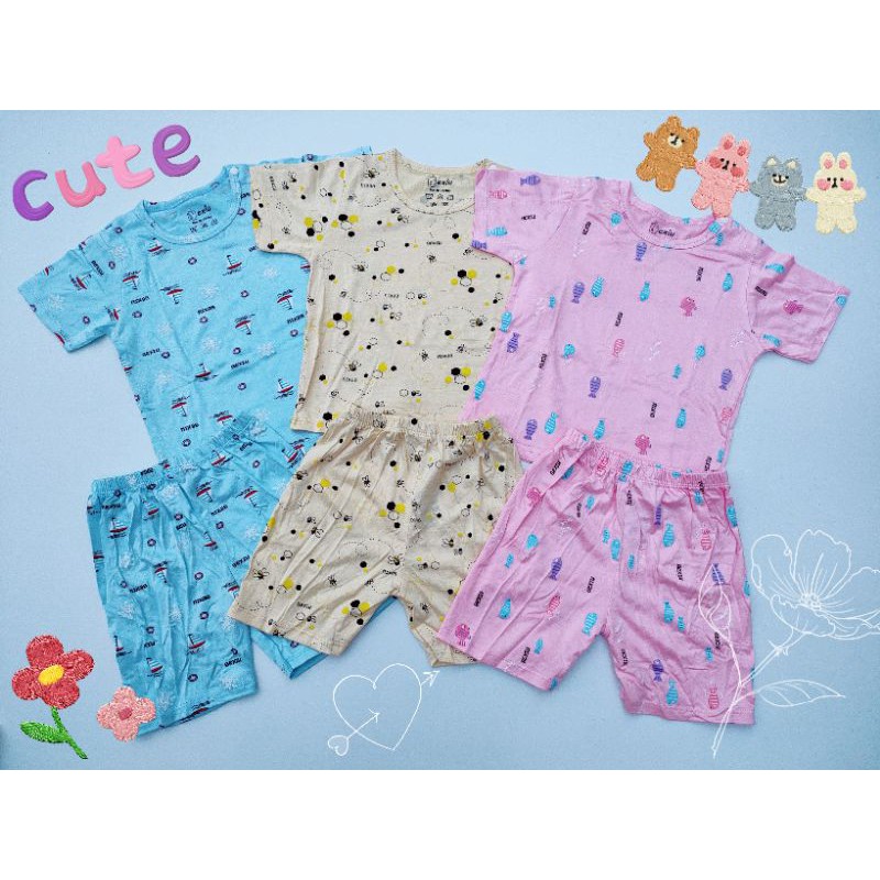 [ MẪU MỚI ] Bộ ngắn tay thun lạnh BEXIU Bé Xíu màu in hoạ tiết mềm mịn mát cho bé trai bé gái từ 5-19kg