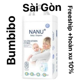 [FREESHIP+ HOÀN XU 30K ] Tã / Bỉm Quần NANU BABY Cao cấp Size M50/ L50/XL50/XXL50/XXXL50
